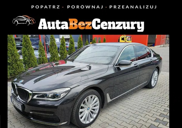 śląskie BMW Seria 7 cena 155000 przebieg: 125515, rok produkcji 2016 z Piotrków Trybunalski